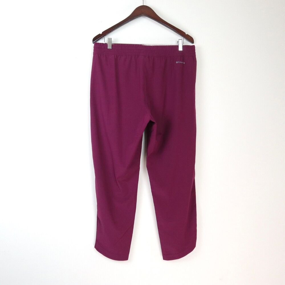 Columbia Womens Size 12 Lightweight Cotton Cargo Capri Pants Beige - Picture 5 of 10